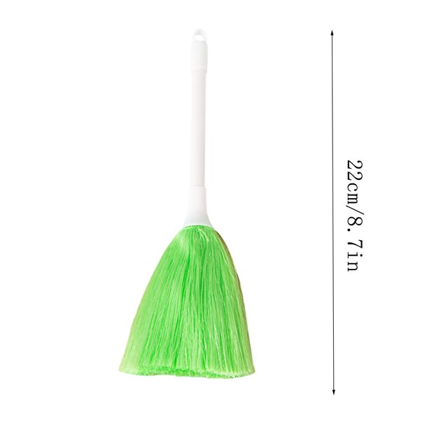JJKBVCLO Mini Feather Dusters Static Multipurpose Microfiber Dusting Brush Tool With Handle For Cleaning Interiors Furniture And Car Accessories