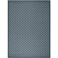 thumbnail image 3 of Safavieh Courtyard Navy Indoor Outdoor Rug - 9' x 12', 3 of 4