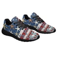 thumbnail image 6 of From Sea To Shining Sea American flag Shoes Sneakers Black Size 4.5, 6 of 7