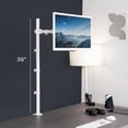 thumbnail image 2 of Extra Tall Single Monitor Desk Mount Stand with PoleFeatures Full Adjustability Tilt and Articulation Holds to Screens up to lbs with VESA Mounting STAN, 2 of 9