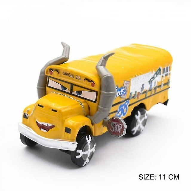 Coche Pixar Cars Lightning McQueen fundido a escala 1:55 de metal