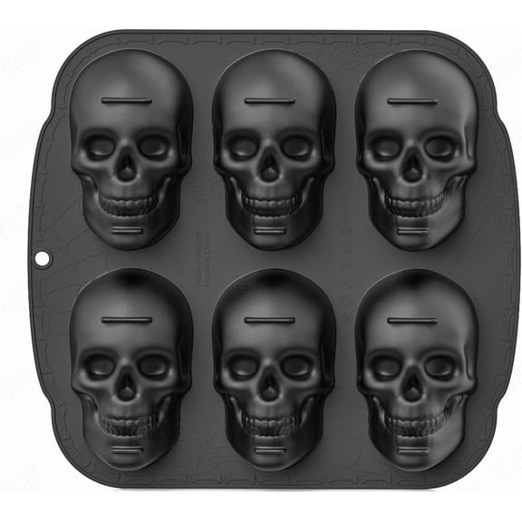 Silicone Skull Molds for Baking, Baking Pan Cake Mold,Silicone Baking Tray