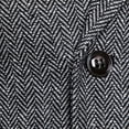 thumbnail image 6 of IROINNID Men's Suit Vest Blouse Business Formal Dress Waistcoat Vest with 2 Pockets Double-breasted for Suit or Tuxedo, 6 of 9