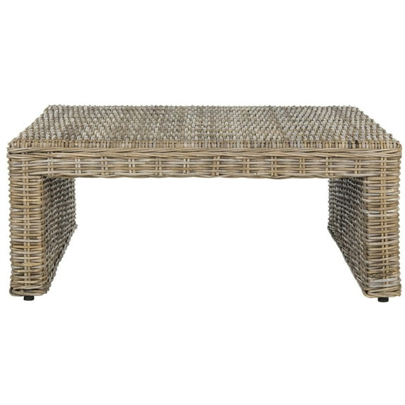 Persis Wicker Coffee Table-Color:Natural