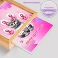 thumbnail image 4 of Faith Love Hope Scottish Fold Breast Cancer Awareness Survivor Acrylic Plaque with Wood Photo Frame Box Cat Lover Kitten Owner Gifts Light Box - 02017, 4 of 5