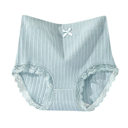 

eczipvz Seamless Underwear for Women High Waist Underpants Female Crotch Breathable Belly Closing Lifting L Women s Boxer Underpants Blue L