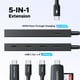 thumbnail image 2 of Hub USB C UGREEN PD 100 W 10 Gbps 5 en 1 con 4 USB-C 3.2, 2 of 7
