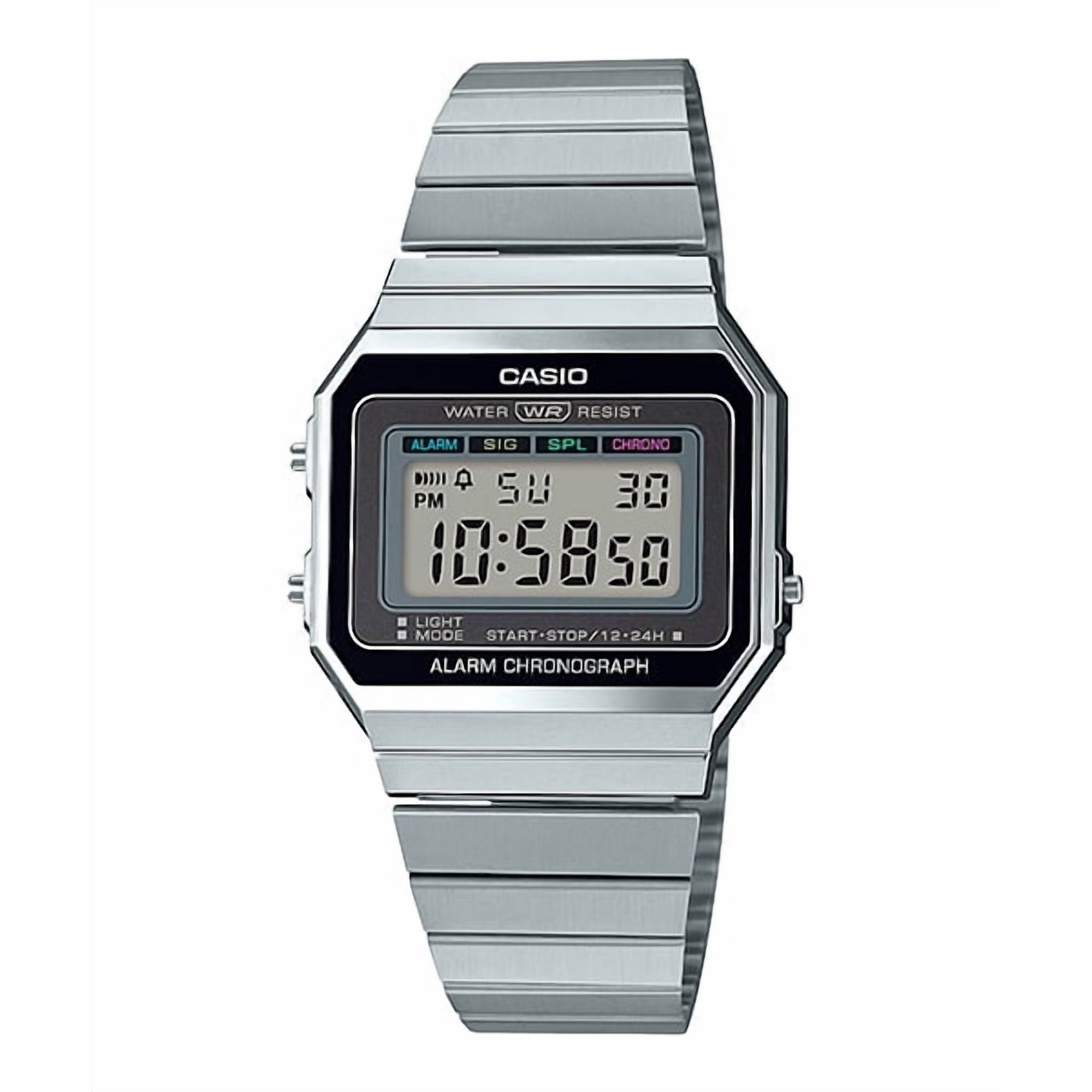 CASIO MEN'S VINTAGE DIGITAL STAINLESS STEEL A700W-1AWT