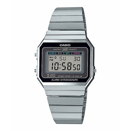 CASIO MEN'S VINTAGE DIGITAL STAINLESS STEEL A700W-1AWT