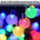 thumbnail image 5 of Cadena de luces solares LED, bolas, bolas, lámparas para patio, césped, jardín, decoración de fiesta de boda, 30 LED, 2 modos, colorido sidaley LF0148-02B, 5 of 7