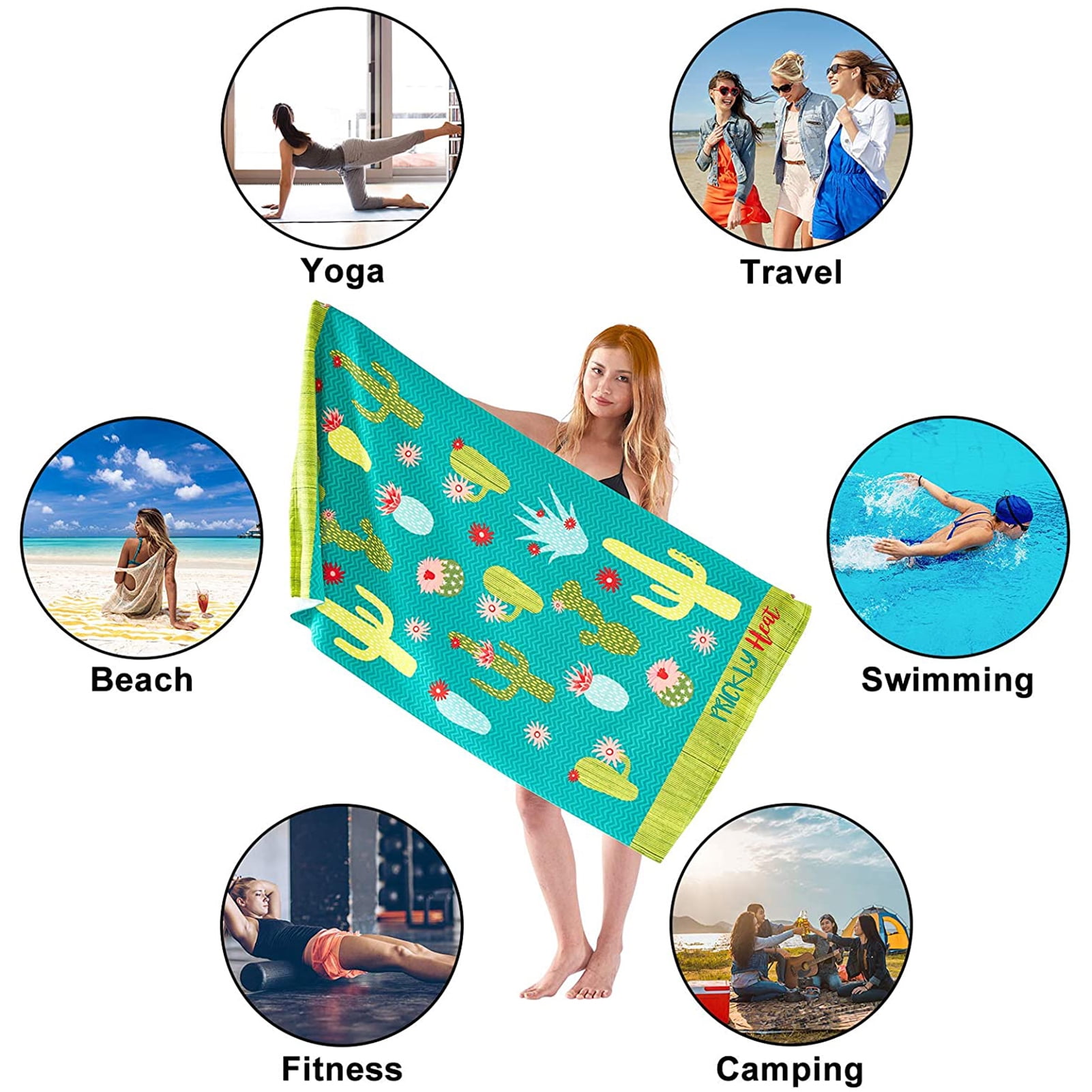 BAGAIL BASICS Microfiber Beach Towel - Extra Large Quick Dry Swimming Towel  Oversized, Super Absorbent, Sand Free and Ultra Compact for Pool, Travel or  Camping - 36x72 inches Dark Blue Stripe - Yahoo Shopping