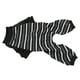 thumbnail image 4 of Pijamas para perros cálidos, cómodos y elásticos de 4 patas a rayas para perros pequeños y gatos., 4 of 14