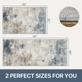 thumbnail image 4 of KUETH Kitchen Mats for Floor,Sets of 2 Non Slip Washable Abstract Kitchen Rugs 20"x32"+20"x48", Kitchen Runner Rug with Waterproof for Hallway, Laundry, Bathroon and Bedroom, 4 of 8