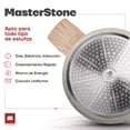 thumbnail image 2 of Olla Alta Ultrachef 24 cm Blanca 4.1 L Antiadherente Master Stone Tapadera DE Vidrio Templado, 2 of 6