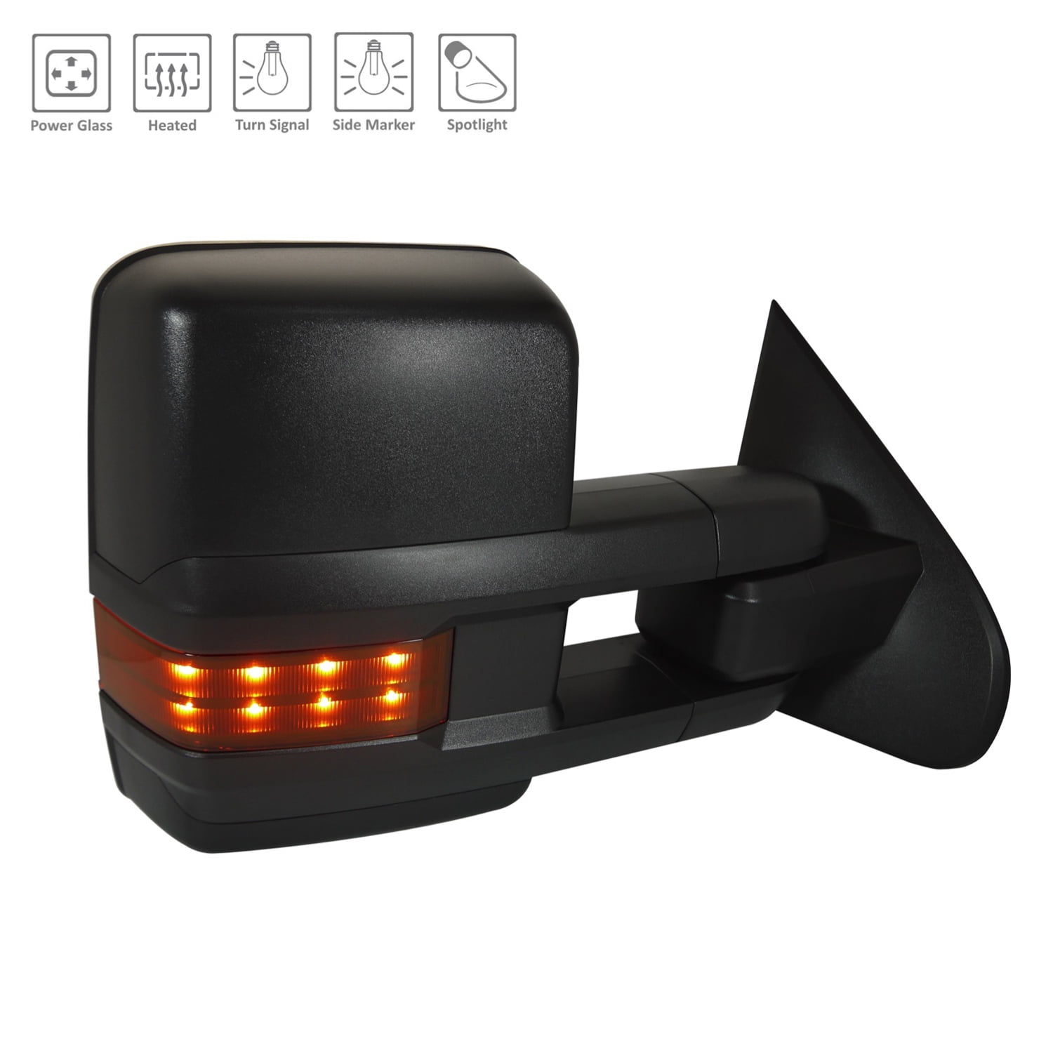 New Aftermarket Premium Power Passenger Side Door Mirror Heated