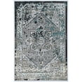 thumbnail image 1 of Linon Penchant Woburn Power Loomed Polyester 2'x3' Rug in Gray, 1 of 5