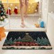 thumbnail image 5 of Alfombra de Baño de Diatomeas de Papá Noel con Imitación de Punto | Felpudo Navideño de Poliéster Antideslizante | Alfombra Decorativa Navideña | Decoración Suave, Duradera y Festiva para El Hogar, 5 of 6