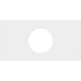 thumbnail image 4 of 16"W x 8"H x 5"ID x 5 1/2"C x 1"P Rectangle Architectural Grade PVC Contemporary Ceiling Medallion, 4 of 11