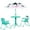 White#2, variant on Baby Furniture, 2-in-1 Multifunctional Kids Sofa Convertible Table and Chair Set for 3 years old Boys Girls, Pink, Pink Kids Furniture,Pvc Kids Furniture, Furniture Youth, Kids & Baby Furniture