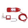 thumbnail image 4 of Cable  Hasp, Lockout Tagout Kit Stainless Steel  For Petroleum Natural Gas, 4 of 8
