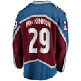 thumbnail image 3 of Men's Fanatics Nathan MacKinnon Burgundy Colorado Avalanche Home Breakaway Jersey, 3 of 3