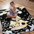 thumbnail image 2 of Mushroom Blanket Warm Lightweight Flannel Star Blanket Super Soft Cozy Butterfly Gifts for Women Mushroom Decor for Bed, Sofa, Couch, Living Room 40"x50"for Kids/Child, 2 of 6