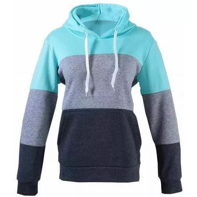 Sudadera Hoodie Mujer Casual Cómoda Afelpada 3franj 202301 G