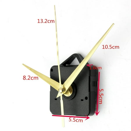 Collectibles Clocks 6mm Thread Quiet Mute Wall Quartz Clock Movement Collectibles Clocks 6mm Thread Quiet Mute Wall Quartz Clock Movement Mechanism Diy Repair Tool Part