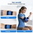 thumbnail image 6 of ALLJOY Knee Ice Pack Wrap, Ice Pack for Knee Pain Relief, Long-Lasting Knee Wrap Ice Pack for Knee Injuries for Pain Relief, Swelling, Bruises (13"X10.6"), 6 of 6