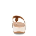thumbnail image 5 of Women's FitFlop, Fino Mirror Dome Toe-Post Sandal, 5 of 7
