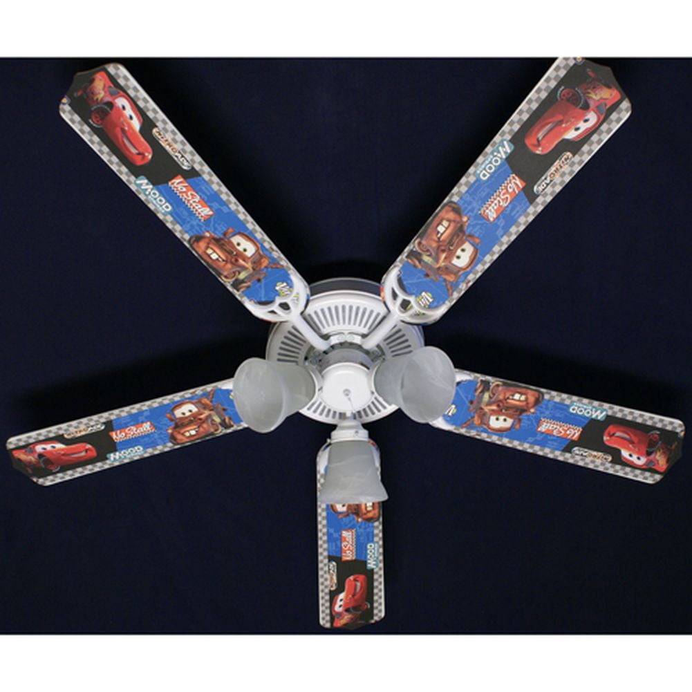 Cars Characters 52in Ceiling Fan Light Kit