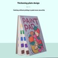 thumbnail image 3 of Vogacara Libro de pintura portátil de papel con escenas de patrones múltiples para niños, cuaderno de dibujo portátil con pigmentos Juguetes Educativos, 3 of 6