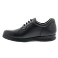 thumbnail image 4 of Drew Zip Ii Women Casual Shoe In Black Tumbled Nappa, 4 of 7