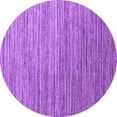 thumbnail image 1 of Ahgly Company Indoor Round Abstract Purple Contemporary Area Rugs, 8' Round, 1 of 4