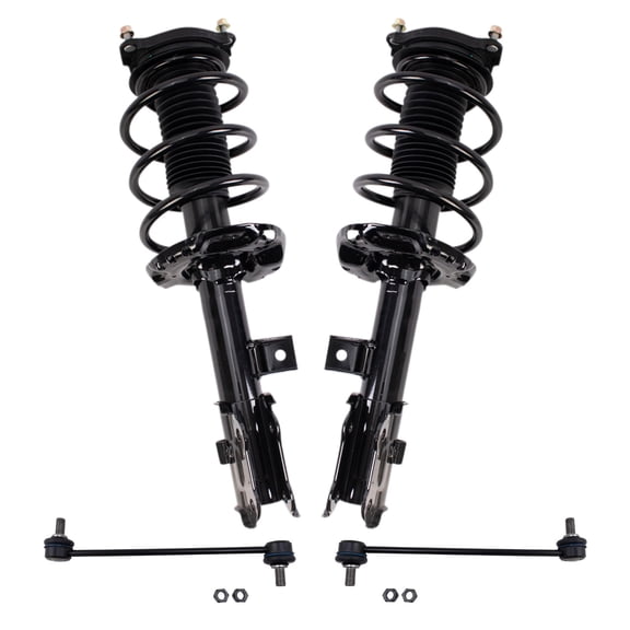 TRQ Front Complete Struts Links Kit Fits 16-18 Hyundai Tucson 17-19 Kia Sportage SCA28772