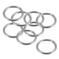 thumbnail image 5 of Welded O Ring, 60 x 6mm Strapping Round Rings Stainless Steel 8 pcs, 5 of 5