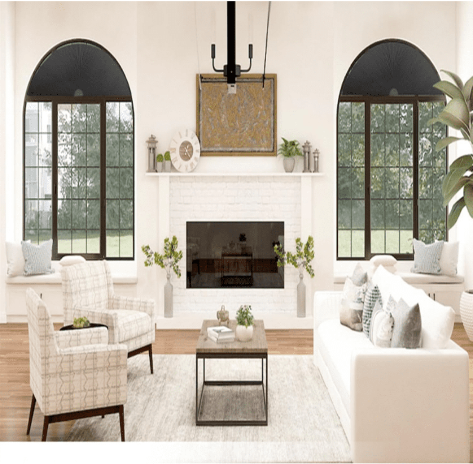 Arch Window Blackout Shades,Cellular Half Round Window Shade,Self Adhesive No Drill 90% Shade Pleated Blinds Window Moon Cover Easy to Cut and Install
