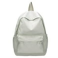 thumbnail image 1 of PENGXIANG Women Nylon Backpack Preppy Style School Students Solid Color Large Handbags, 1 of 8