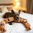 thumbnail image 4 of Squeaky Dog Toys | Dog Chew Toys for Small & Medium Dogs | Soft Furry Toys for Puppy Teething & Dental Care | Interactive Play & Pet Anxiety Relief, 4 of 9