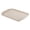 Beige, variant on Polypropylene Rectangular Tray, Stackable Anti-Slip Serving Tray for Kitchen Dining Party, 1 PC