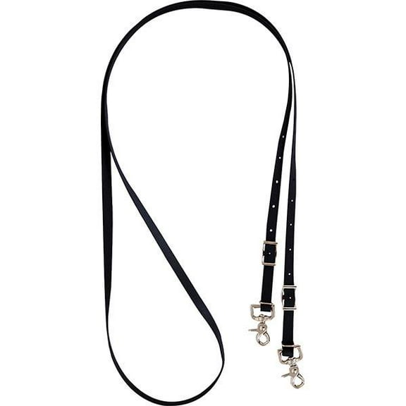 Cashel Biothane Trail Reins - 9' Brown - Durable, Waterproof Horse Reins