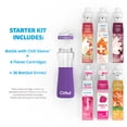 thumbnail image 3 of Cirkul 22 fl oz Plastic Bottle and Purple Chill Sleeve Value Pack with 6 Flavor Cartridges, 3 of 12