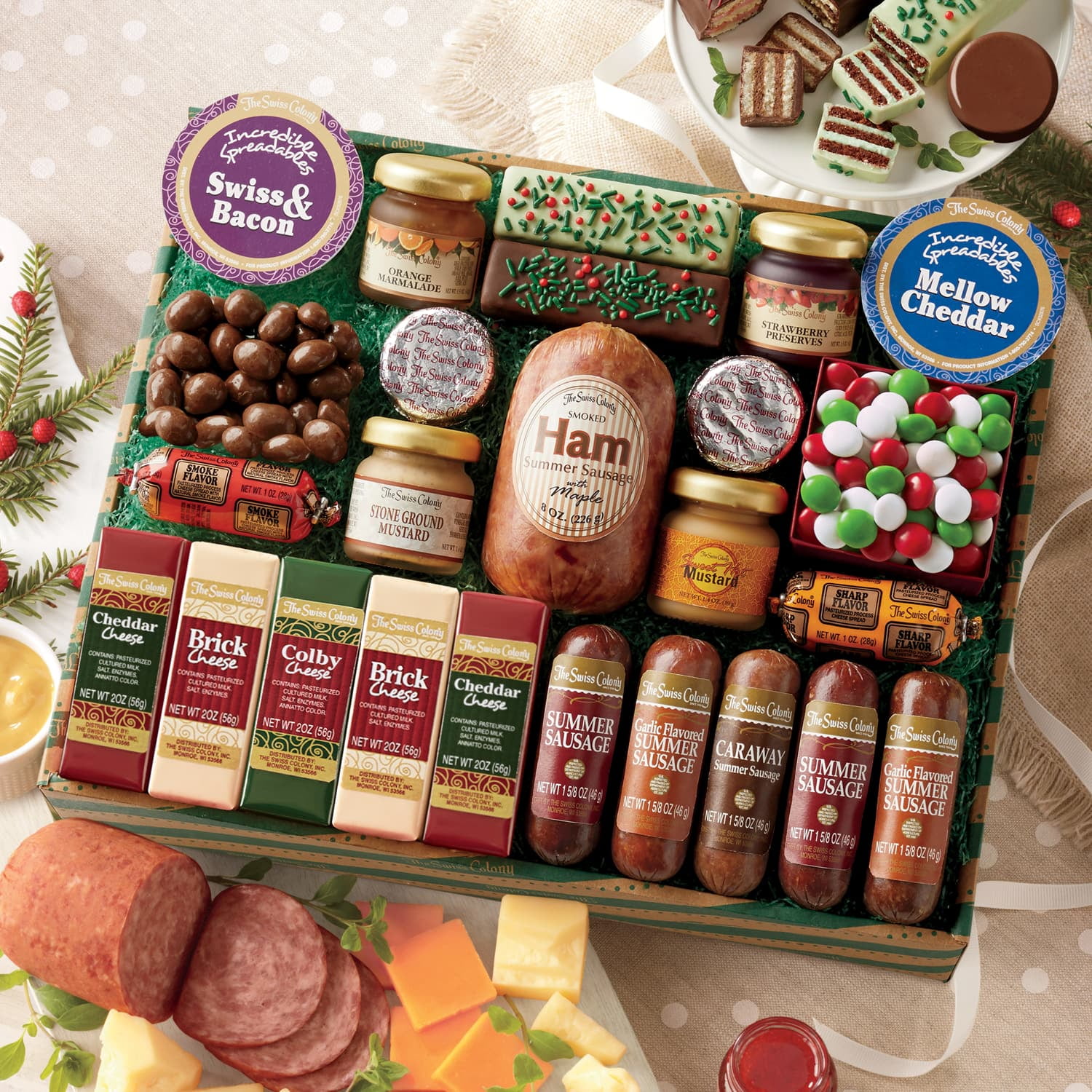 The Swiss Colony 25 Holiday Favorites