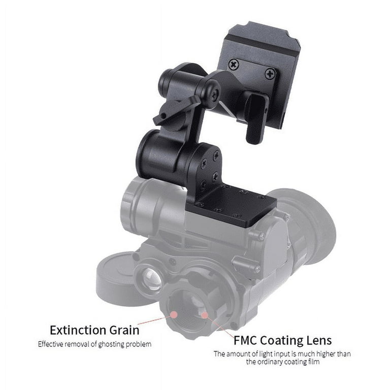 Nvg10 lunettes de vision nocturne montées sur la tête Monoculaire tactique avec Helmet WiFi FONCTION APPLICATION - Chine Helemt Night Vision Scope, Head Mounted Night Vision