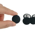 thumbnail image 4 of Unique Bargains 50pcs 32L Fabric Cloth Covered Button 20mm Round Metal Shank Sewing Buttons for Suits Dress Blouses, Blue, 4 of 5