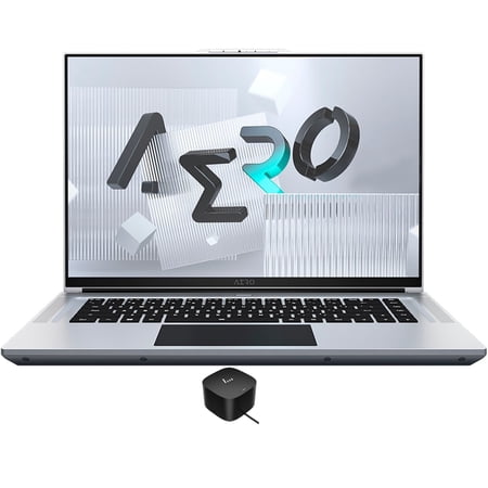 Gigabyte AERO 16 Gaming/Entertainment Laptop (Intel i7-12700H 14-Core  16.0in 60Hz 4K (3840x2400)  NVIDIA GeForce RTX 3070 Ti  16GB RAM  Win 11 Pro) with 120W G4 Dock