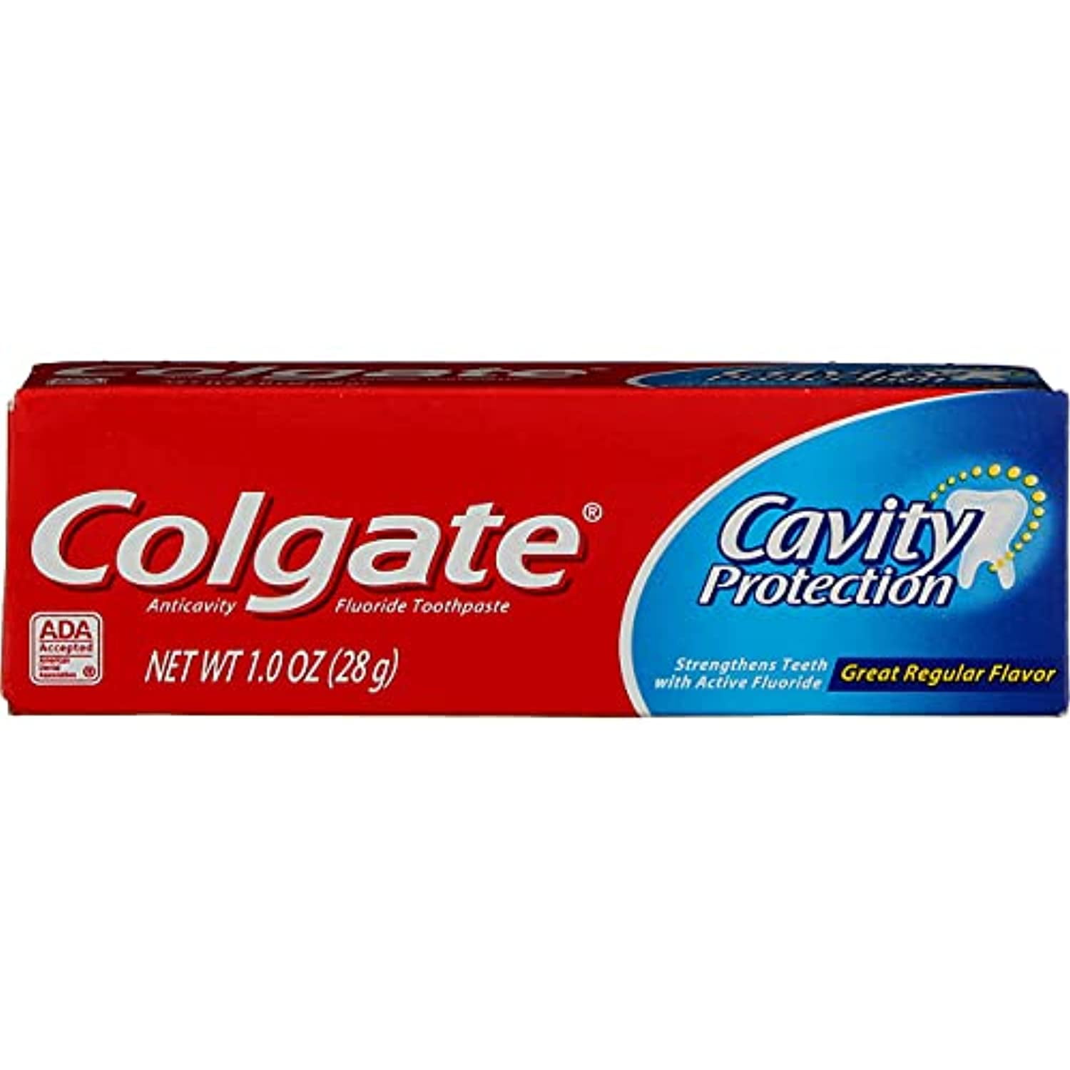Colgate Cavity Protection Fluoride Toothpaste, Great Regular Flavor