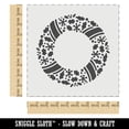 thumbnail image 2 of Christmas Wreath Detailed DIY Cookie Wall Craft Stencil - 9.0 Inch, 2 of 5