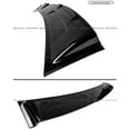 thumbnail image 2 of FITS 2018-2021 HONDA ACCORD GLOSSY BLACK V STYLE ROOF SPOILER VISOR DEFLECTOR WING, 2 of 4