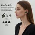 thumbnail image 5 of Monster N-Lite 210 Wireless Earbuds, Bluetooth 5.4 in-Ear Stereo Headphones, Built-in Mic for Crystal Clear Call, 32H Playtime, Type-C Charging, Waterproof in-Ear Ear Buds Earphones for Sports, Black, 5 of 7